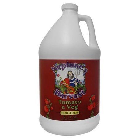 NEPTUNES HARVEST Neptunes Harvest 142 oz Red Label Gallon Tomato & Veg Formula Fertilizer - Pack of 4 TV 191